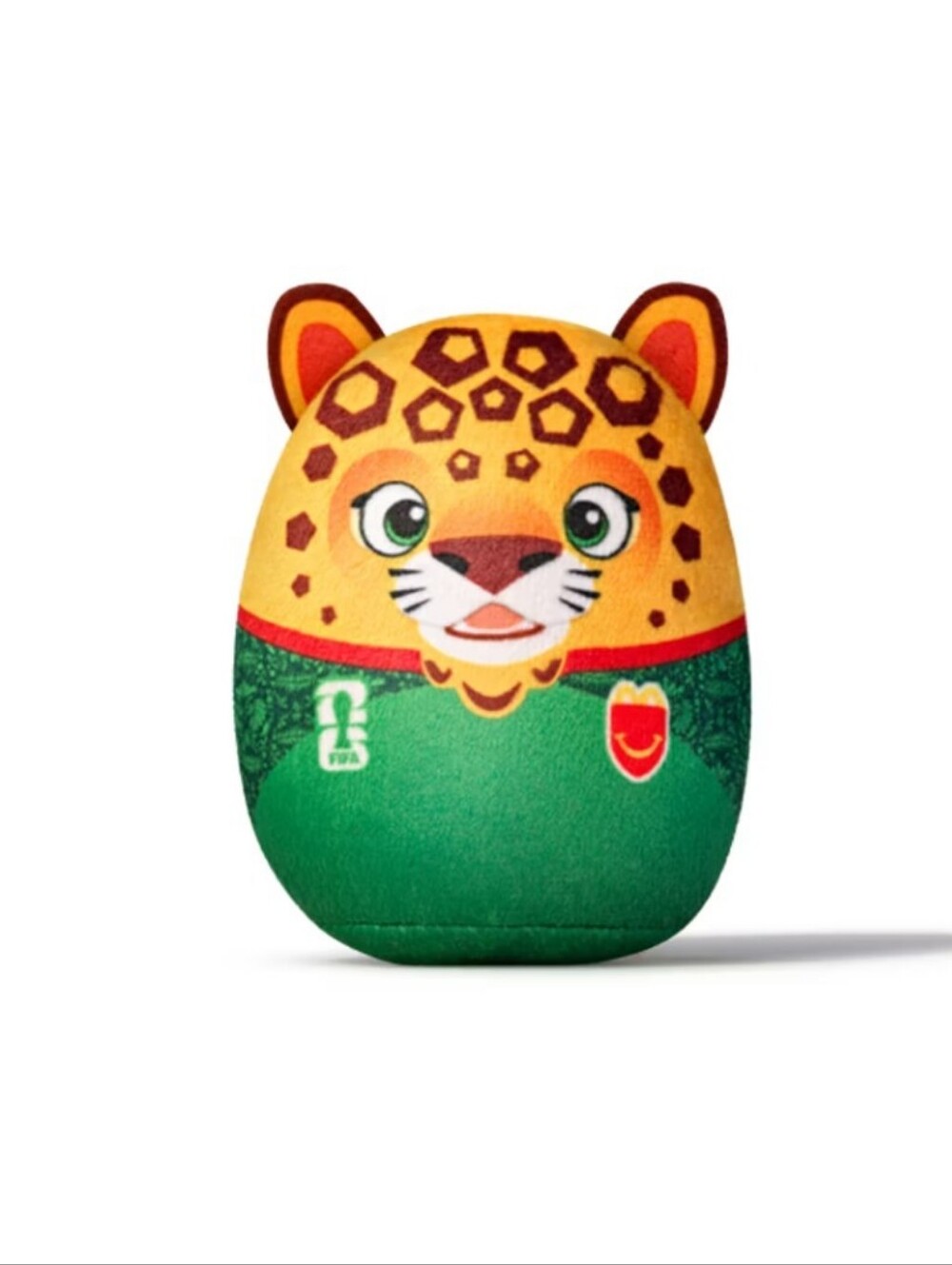 FIFA Squishmallows #4 Zayu Jaguar McDonald's Happy Meal Mexico Mascot New